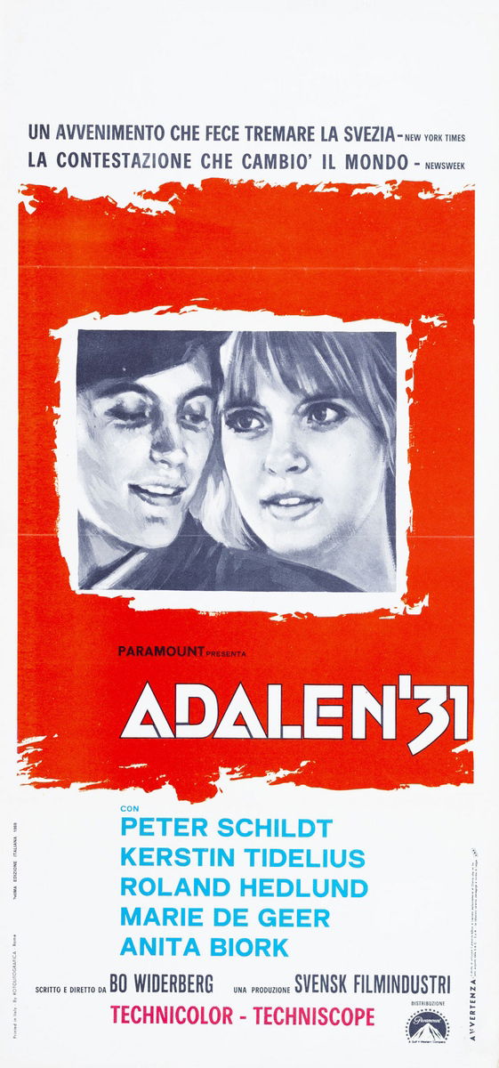Adalen 31 - Locandina 1