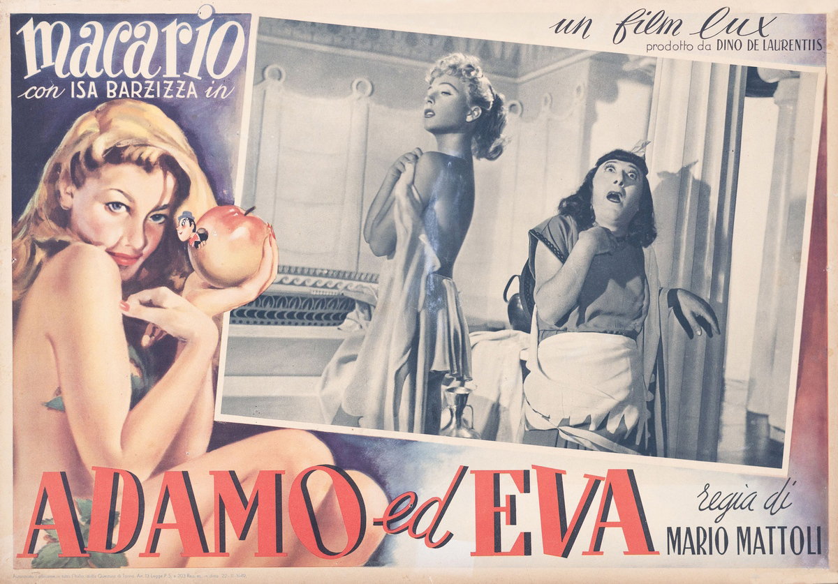 Fotobusta 2 per il film Adamo ed Eva (1949)