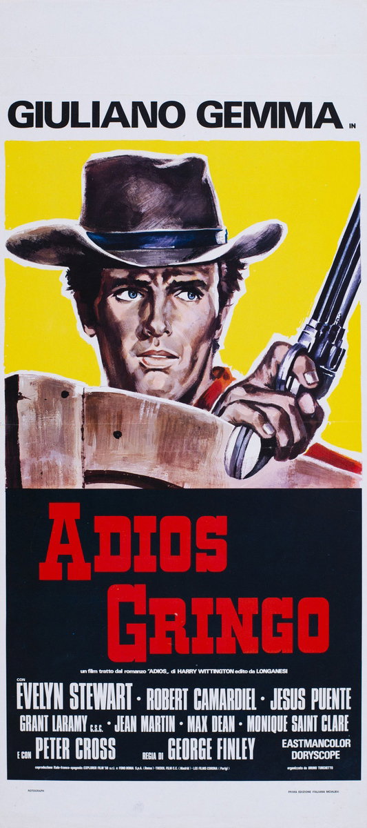 Locandina 2 for the film Adios gringo (1965)