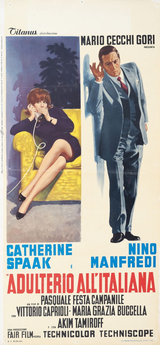 Adultery Italian Style - Lobby Card 1