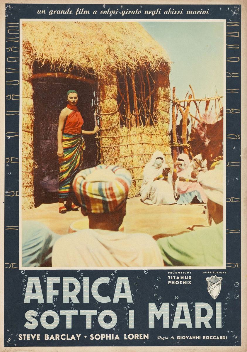 Africa sotto i mari - Fotobusta 1