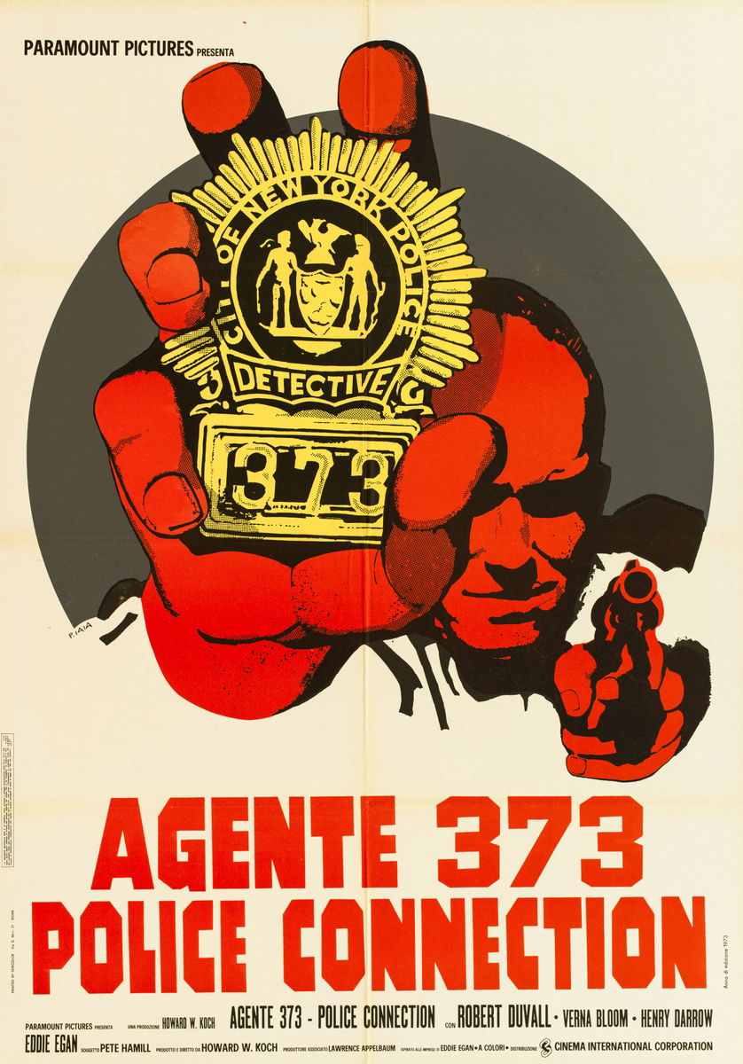 Agente 373 Police Connection - Manifesto 1