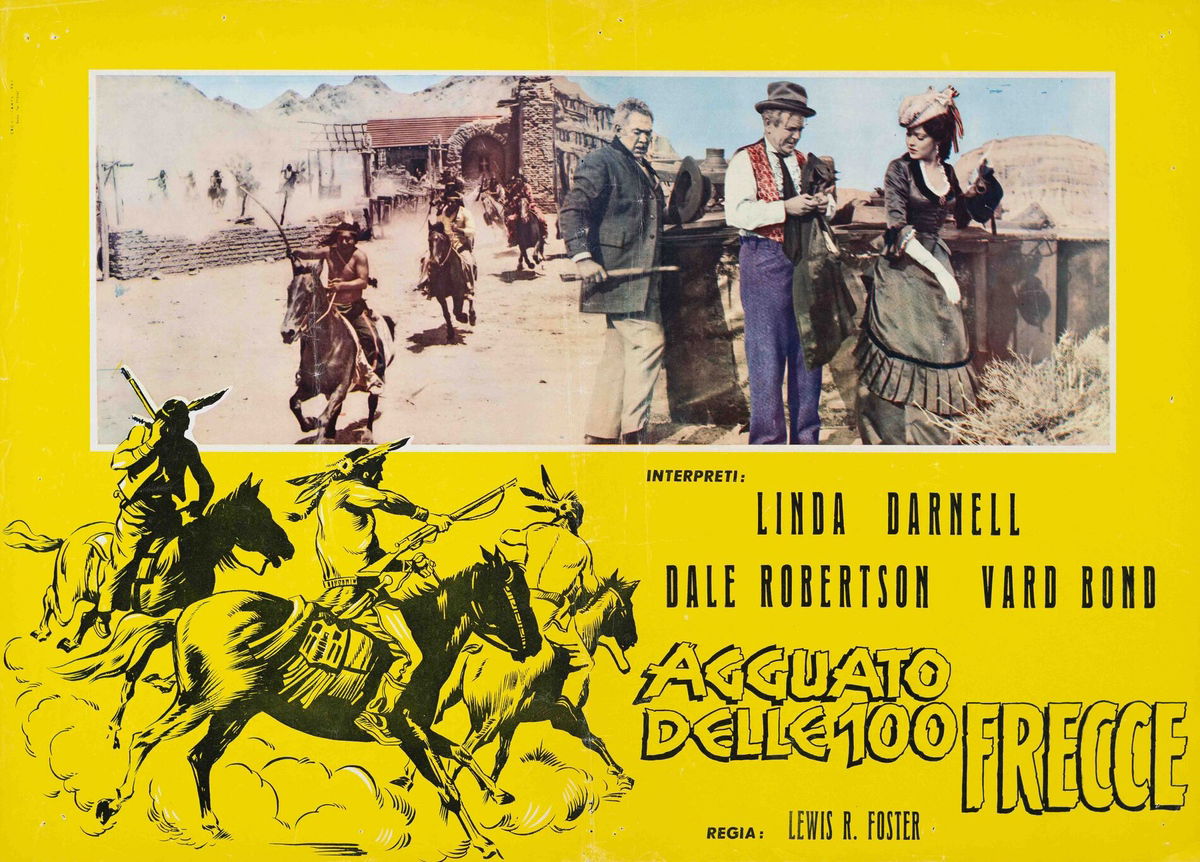 L'agguato delle 100 frecce - Fotobusta 1