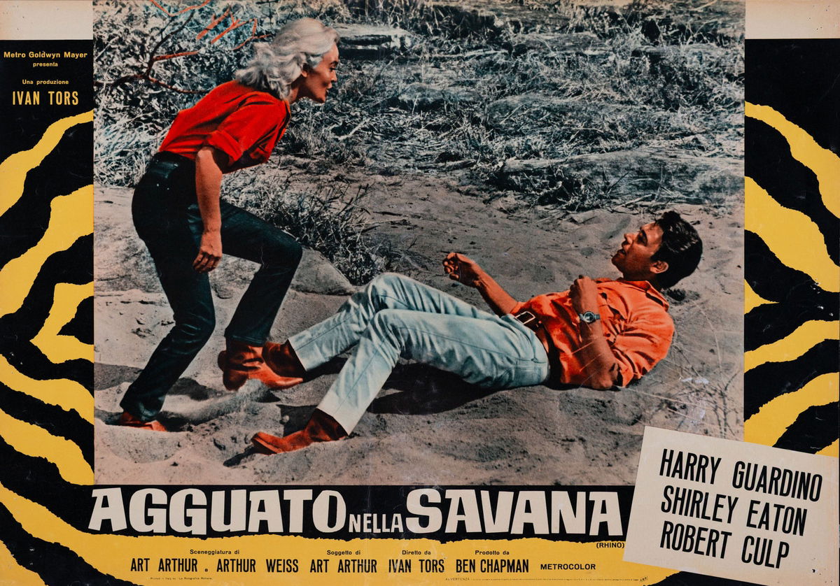 Agguato nella savana - Fotobusta 1