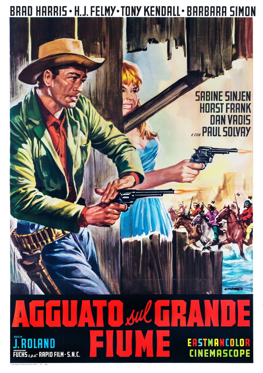 Agguato sul grande fiume - Manifesto 1