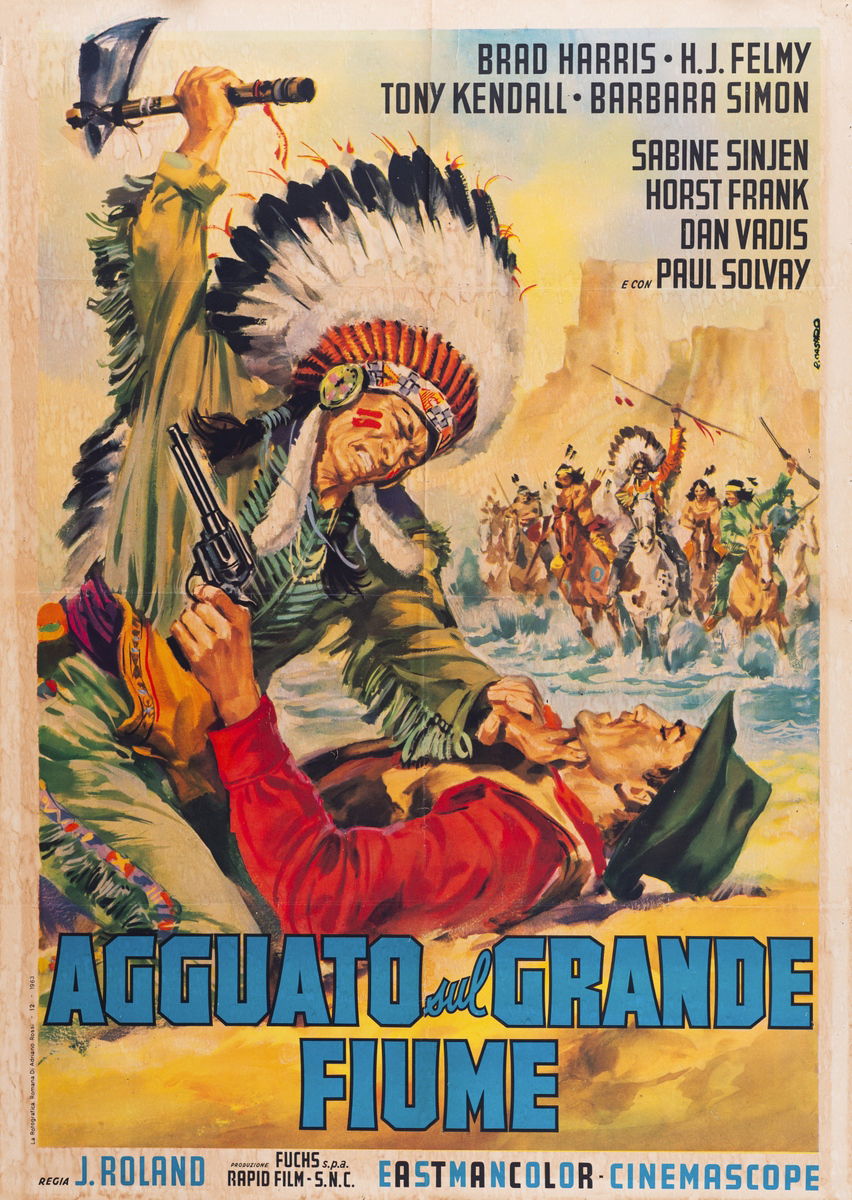 Agguato sul grande fiume - Manifesto 2