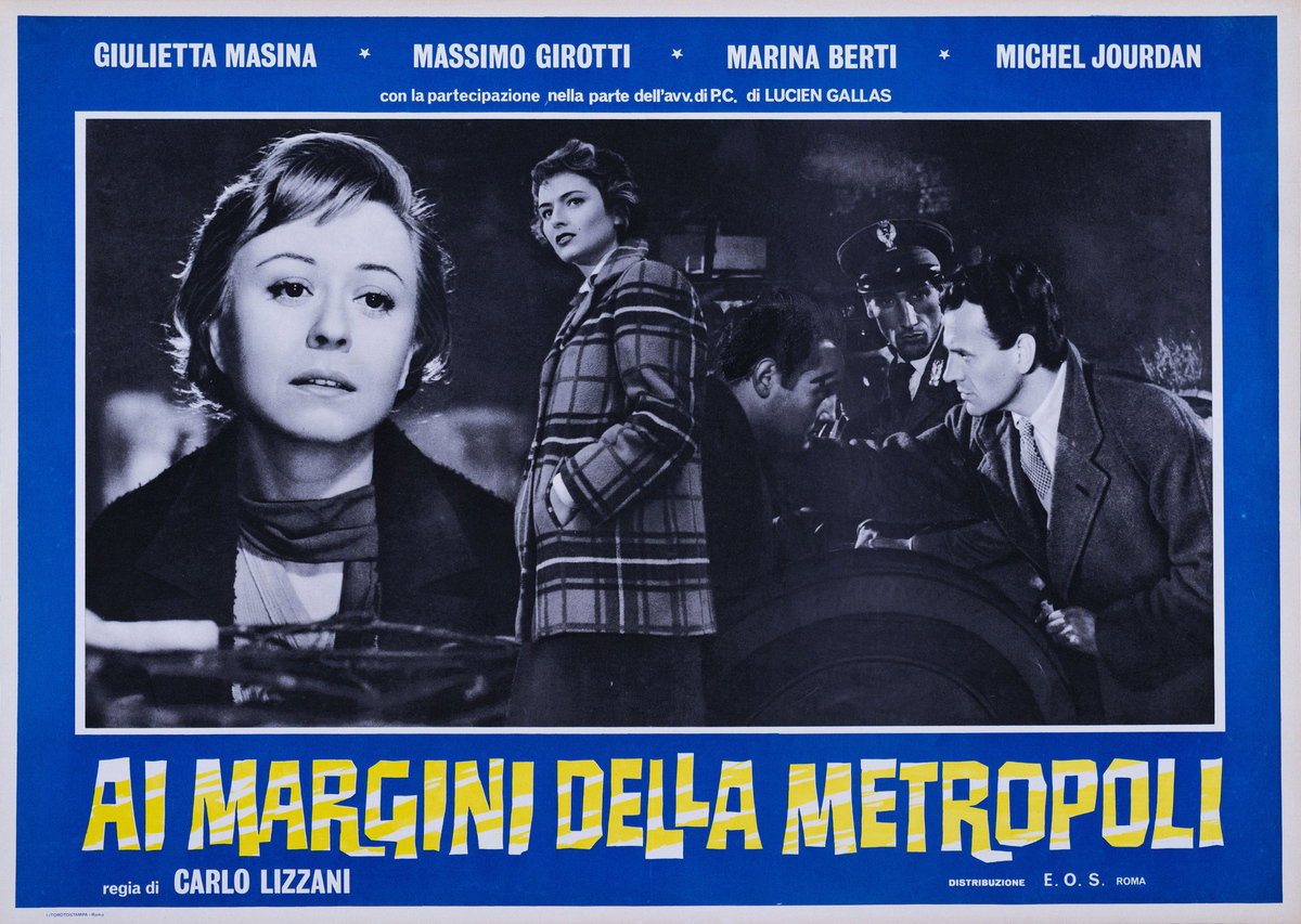 Fotobusta 2 per il film Ai margini della metropoli (1953)