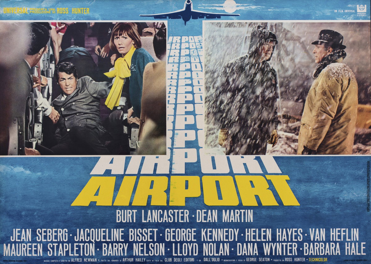 Fotobusta 8 per il film Airport (1970)