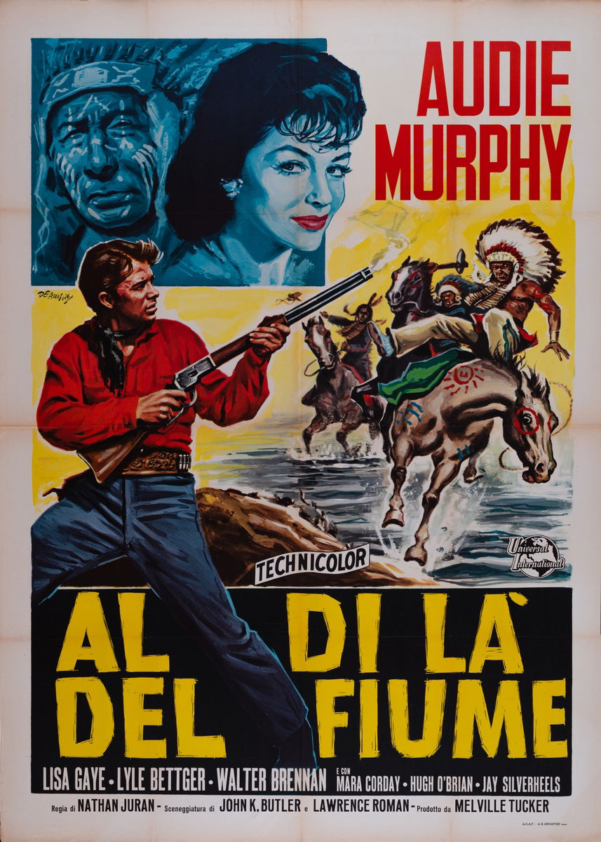 Al di là del fiume - Manifesto 1