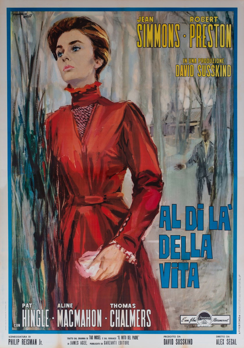 Manifesto 2 per il film Al di là della vita (1963), dipinto da Agatino Avelli