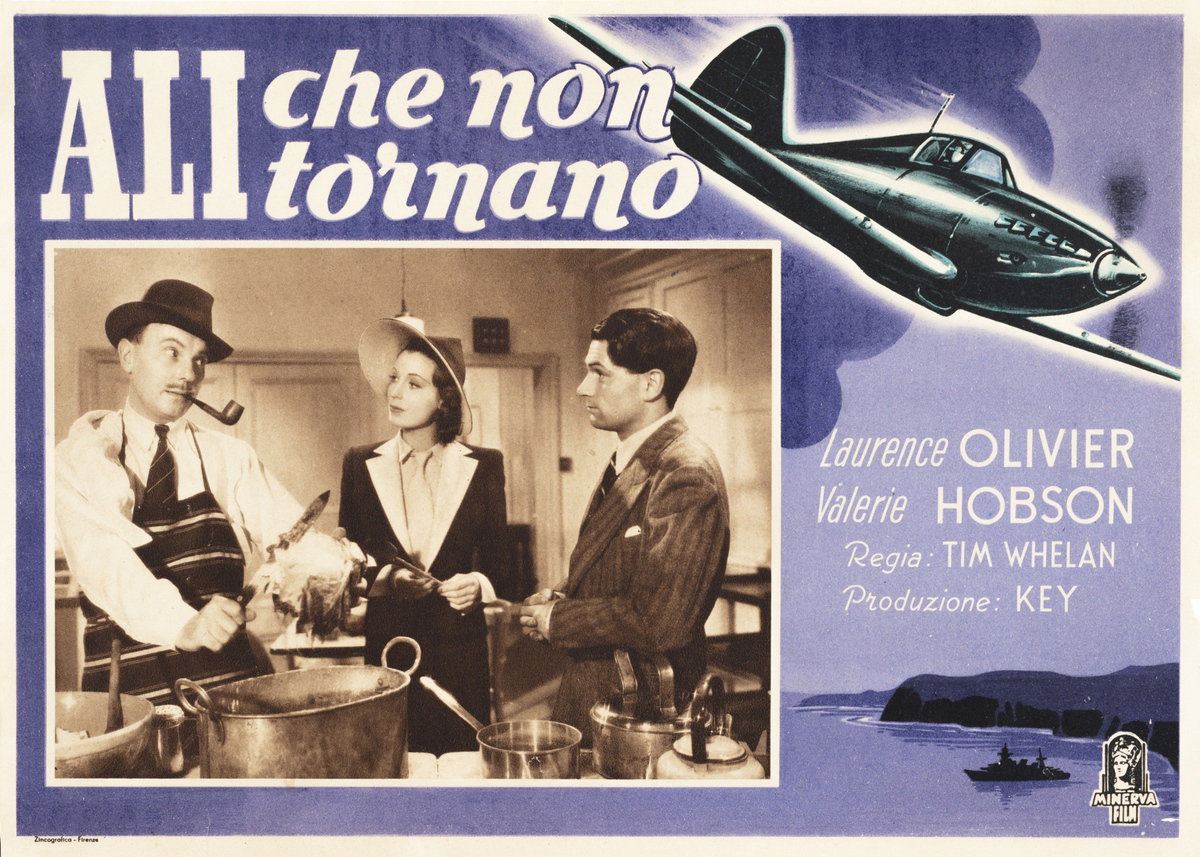 Fotobusta 2 per il film Ali che non tornano (1939)