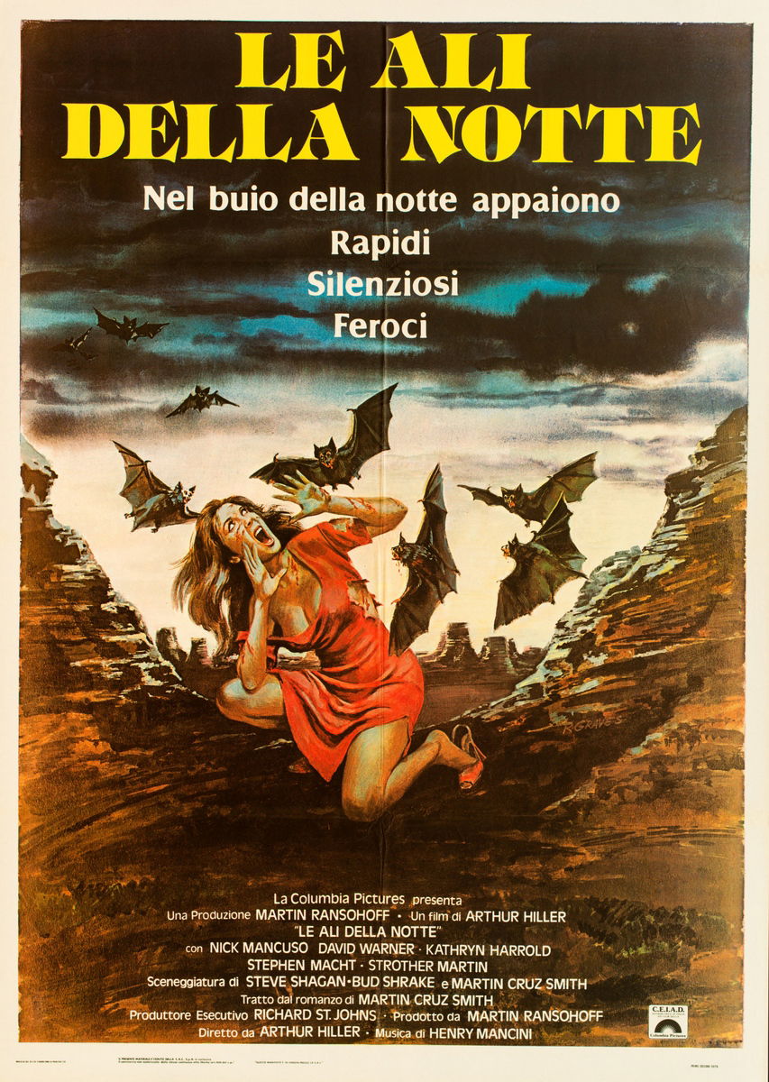 Le ali della notte - Manifesto 1