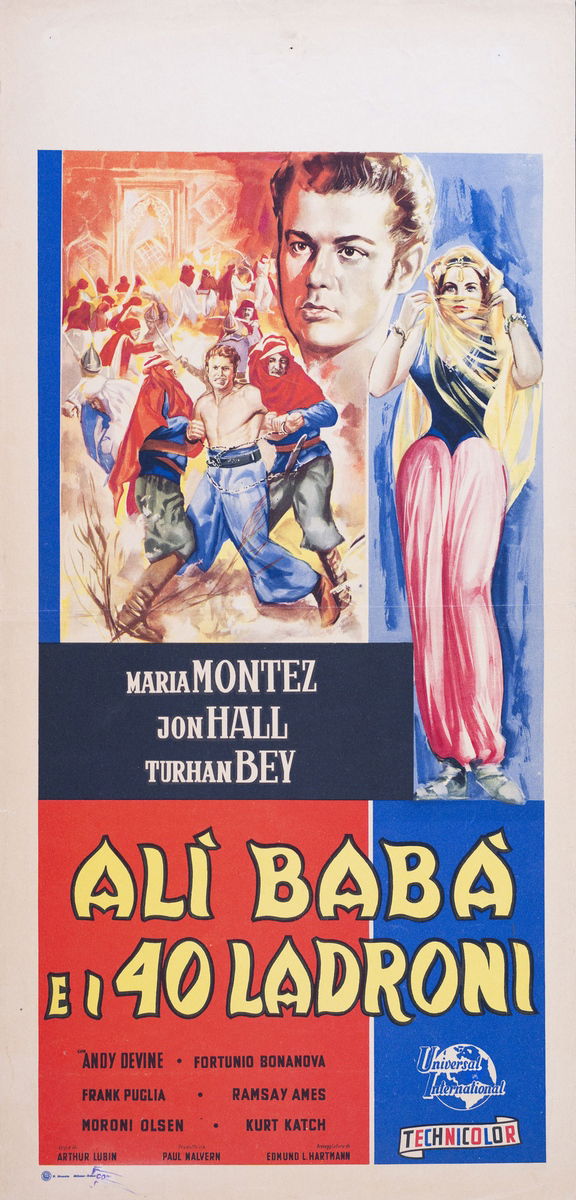 Ali Babà e i 40 ladroni - Locandina 1