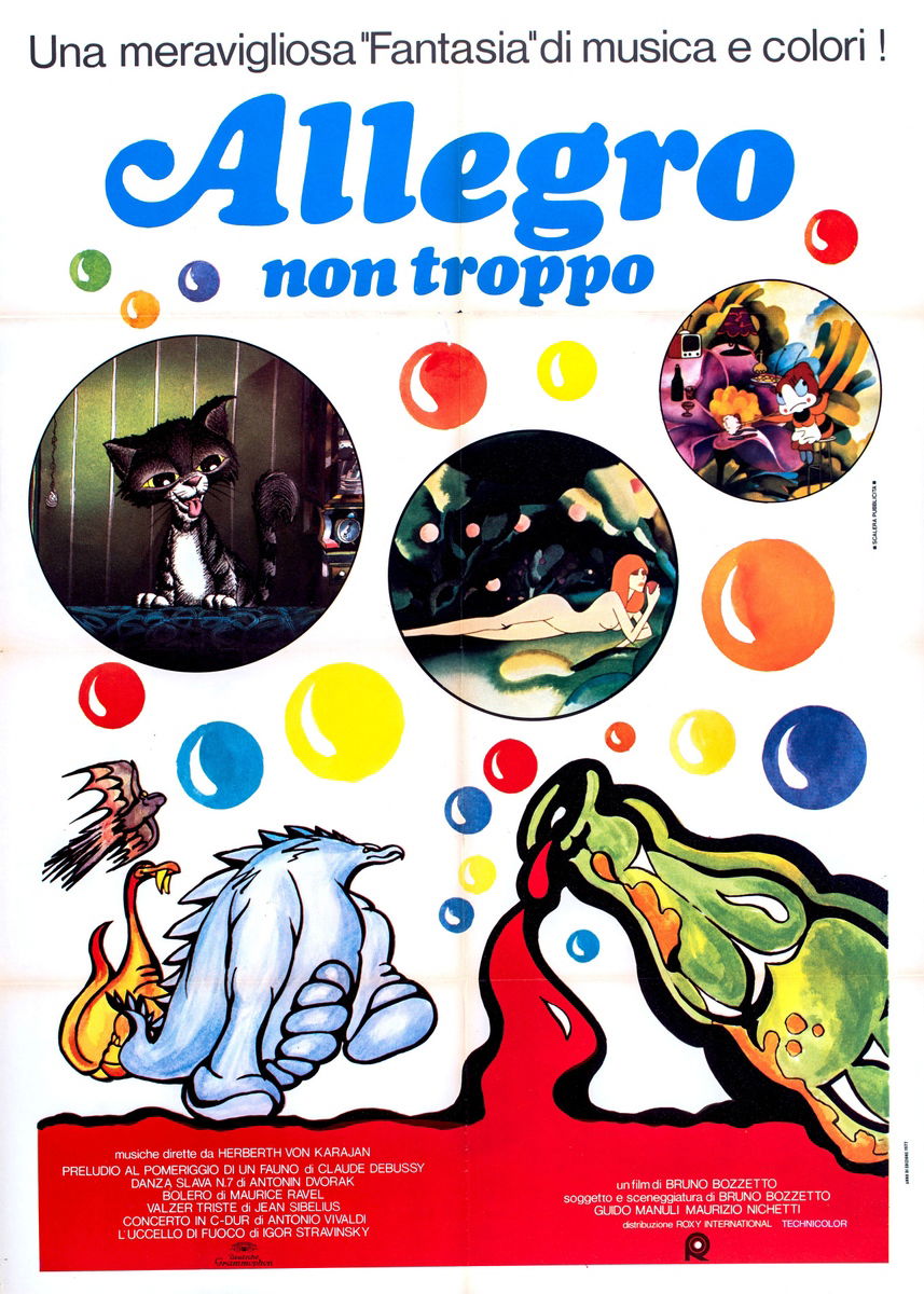 Allegro non troppo - Manifesto 1