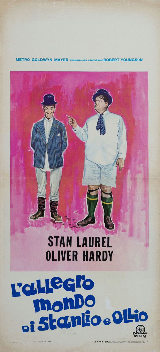 Laurel and Hardy's Laughing 20's - Lobby Card 1