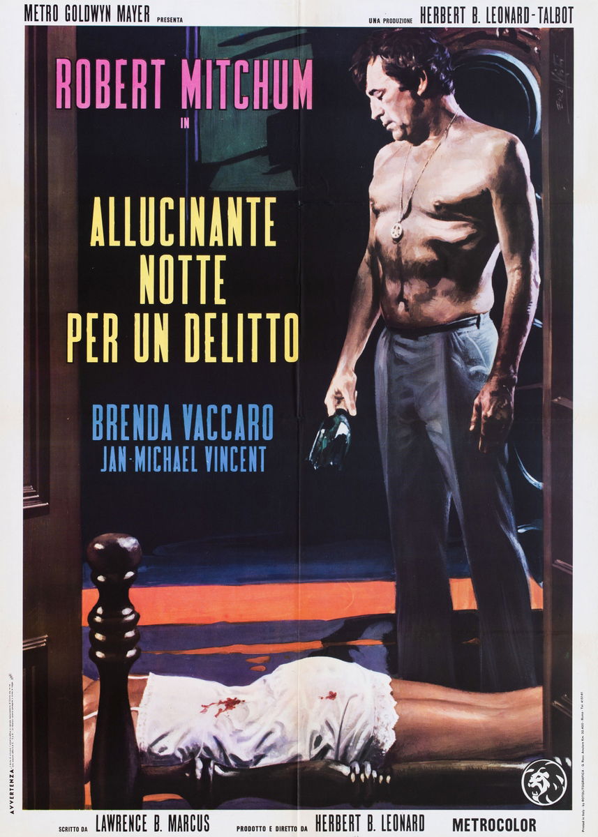 Allucinante notte per un delitto - Manifesto 1