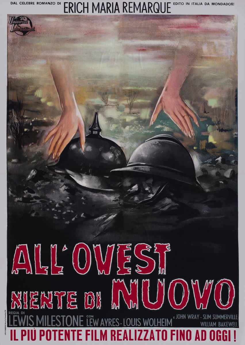 All'ovest niente di nuovo - Manifesto 1