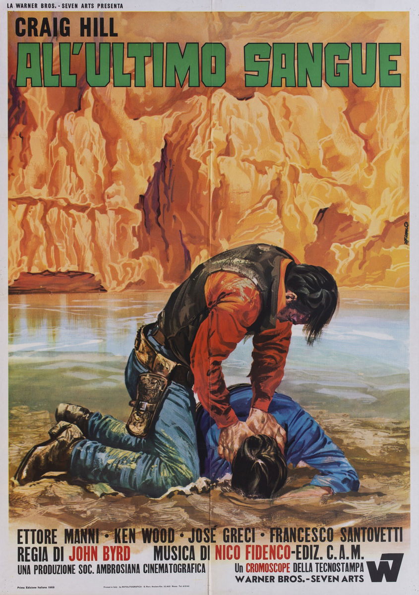 All'ultimo sangue - Manifesto 1