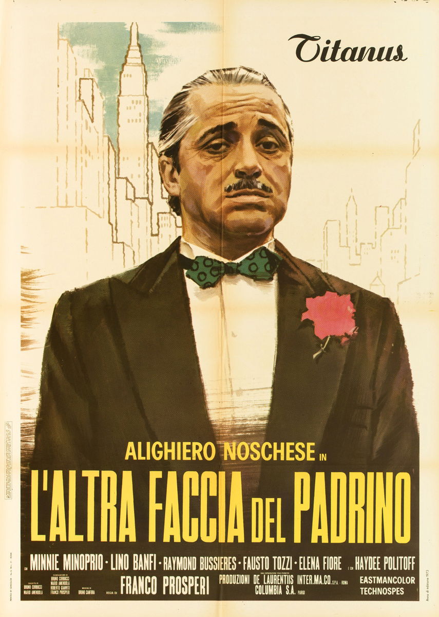 L'altra faccia del padrino - Manifesto 1