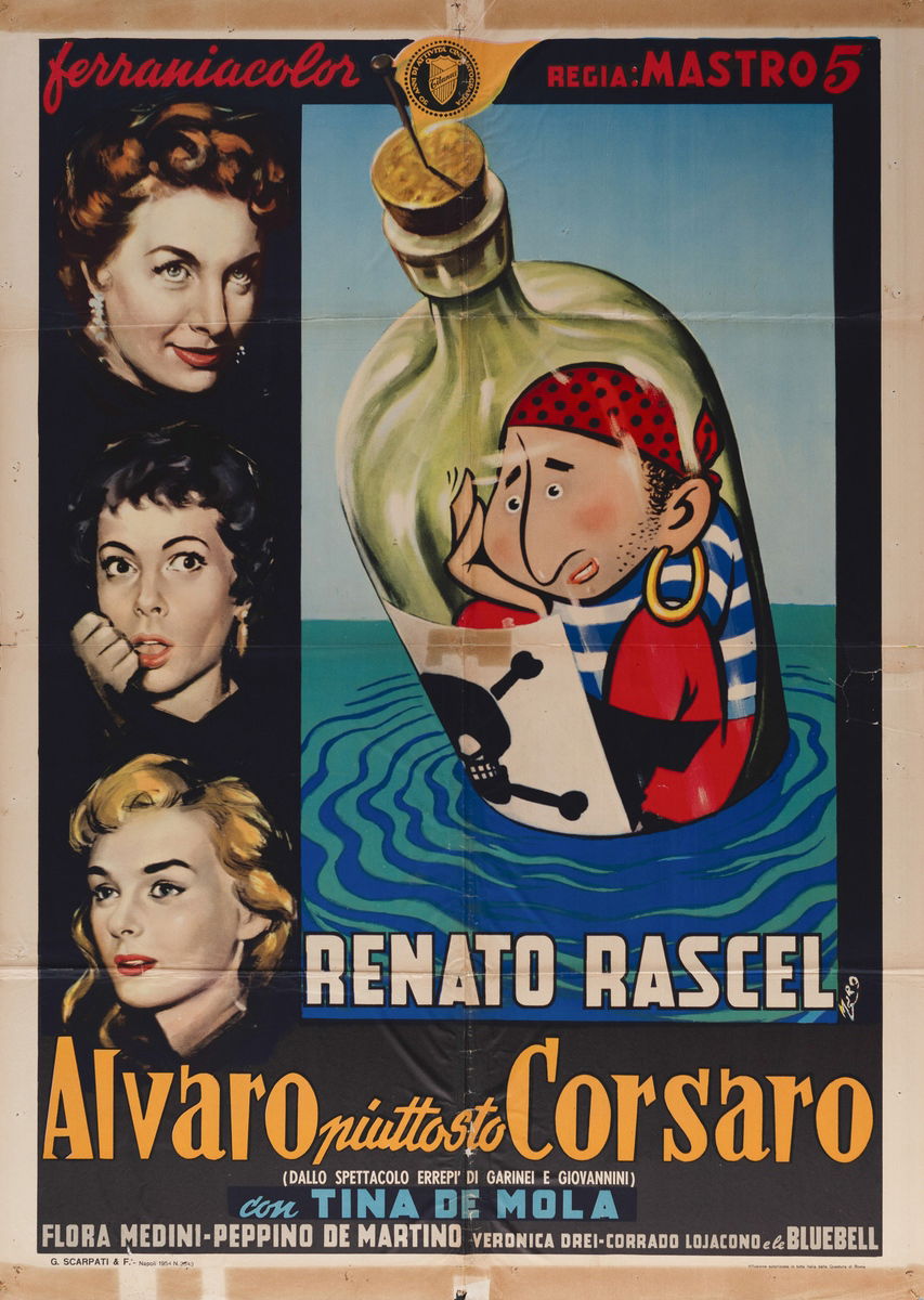 Alvaro piuttosto corsaro - Manifesto 1