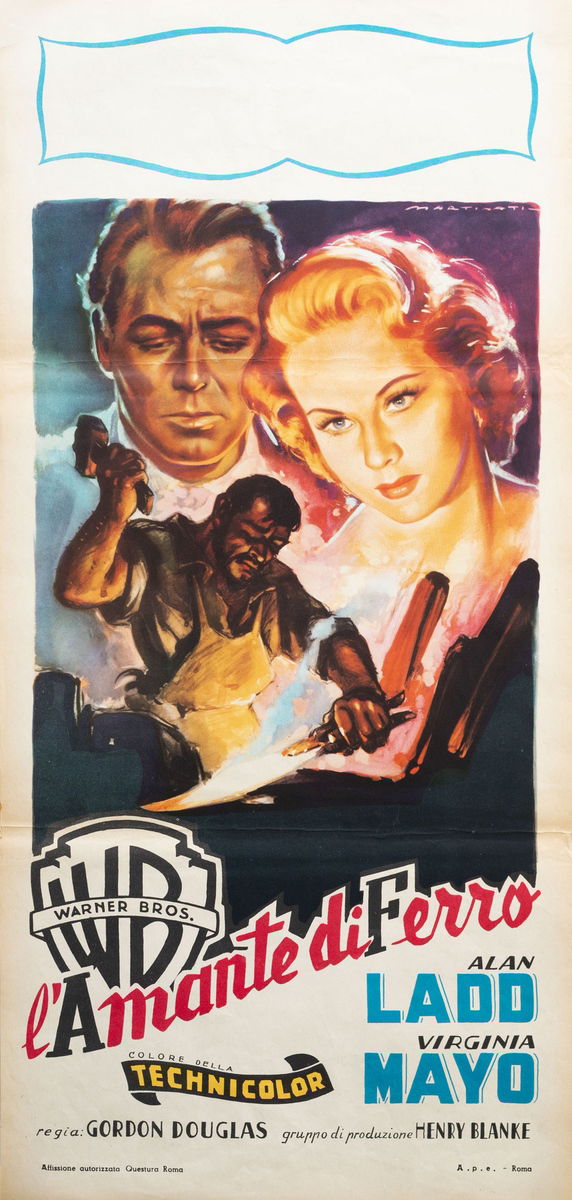 L'amante di ferro - Locandina 1