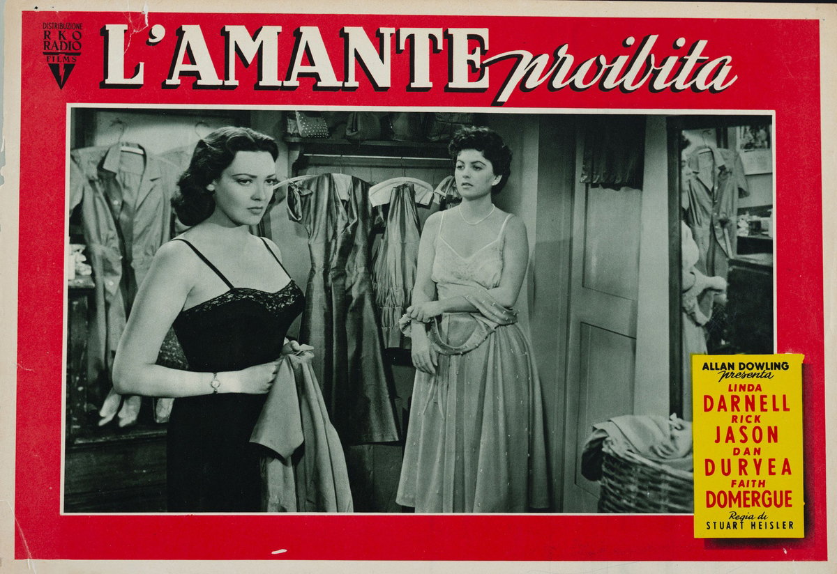 Fotobusta 2 per il film L'amante proibita (1954)