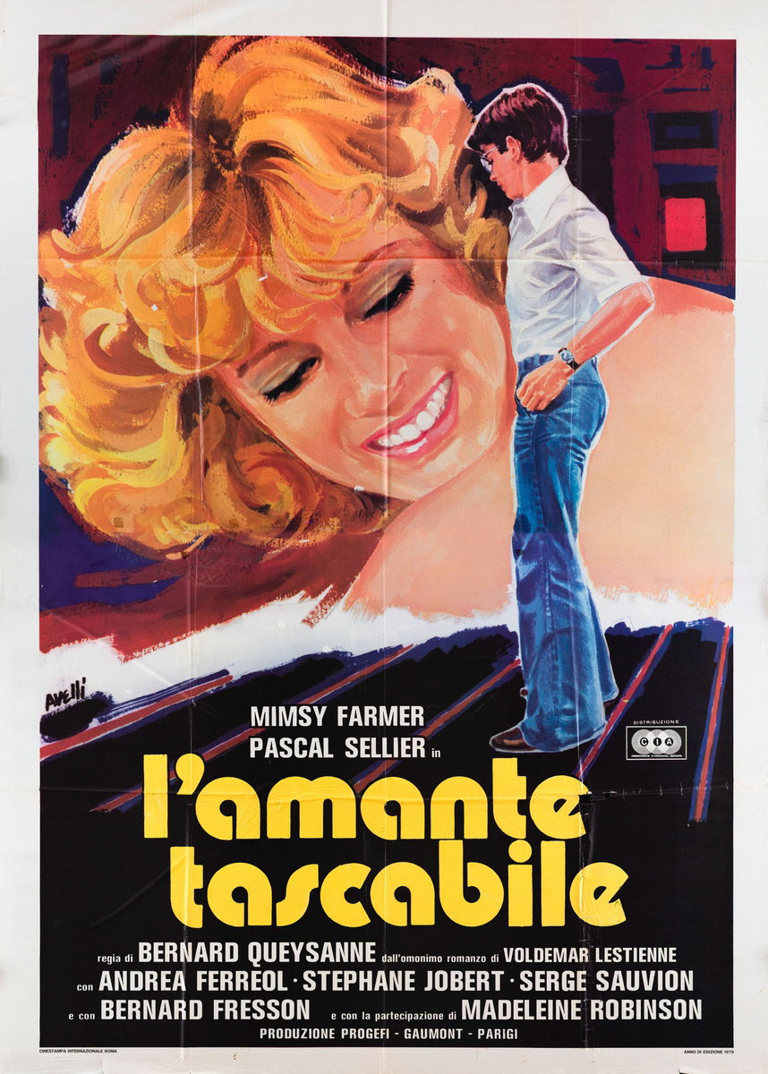 Poster 2 for the film Lover Boy (1978), painted by Agatino Avelli