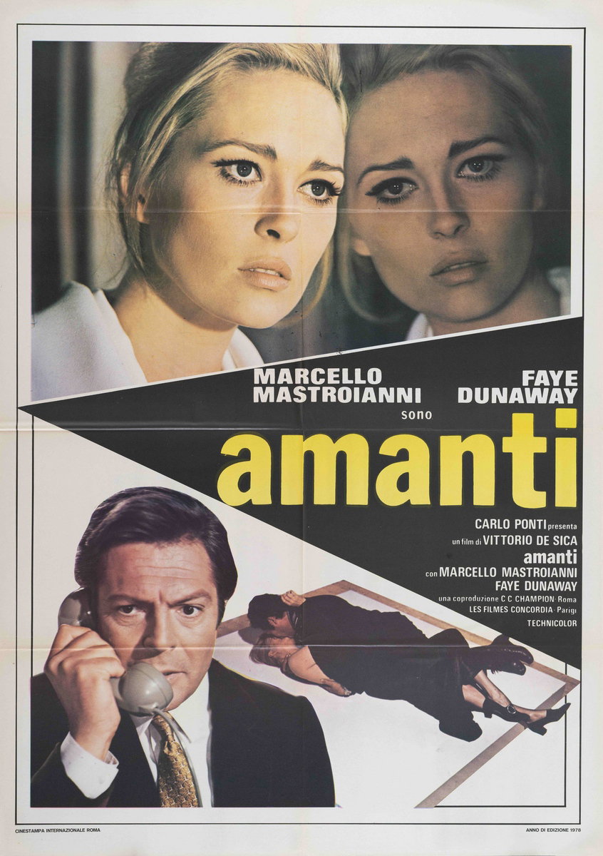 Poster 2 for the film A Place for Lovers (1968)