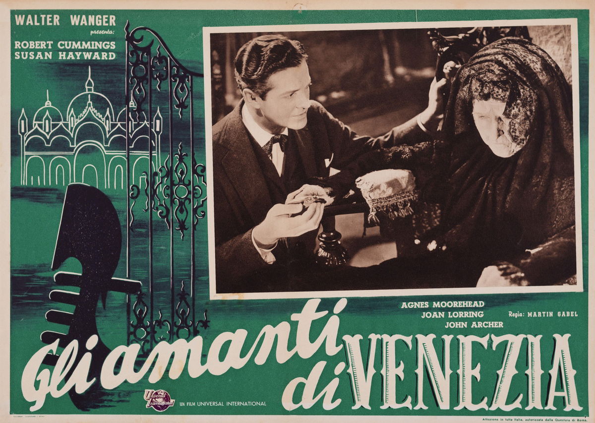 Gli amanti di Venezia - Fotobusta 1