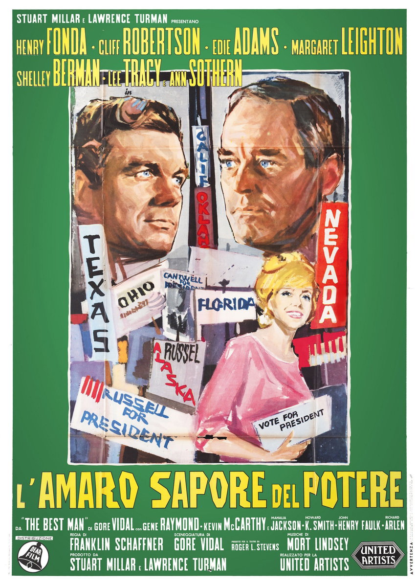 Poster 2 for the film The Best Man (1964)