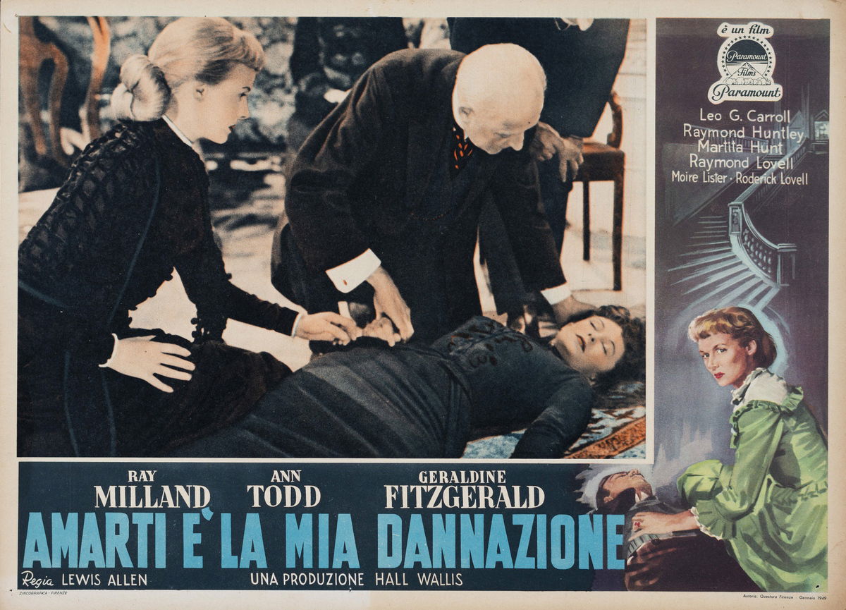 Amarti è la mia dannazione - Fotobusta 1