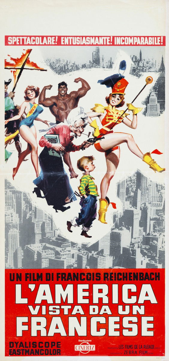 L'America vista da un francese - Locandina 1