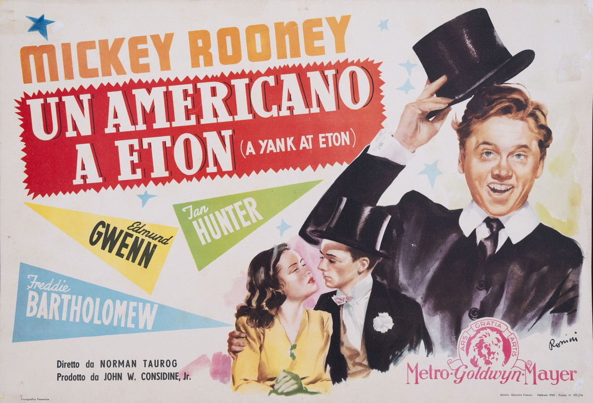 Un americano a Eton - Fotobusta 1