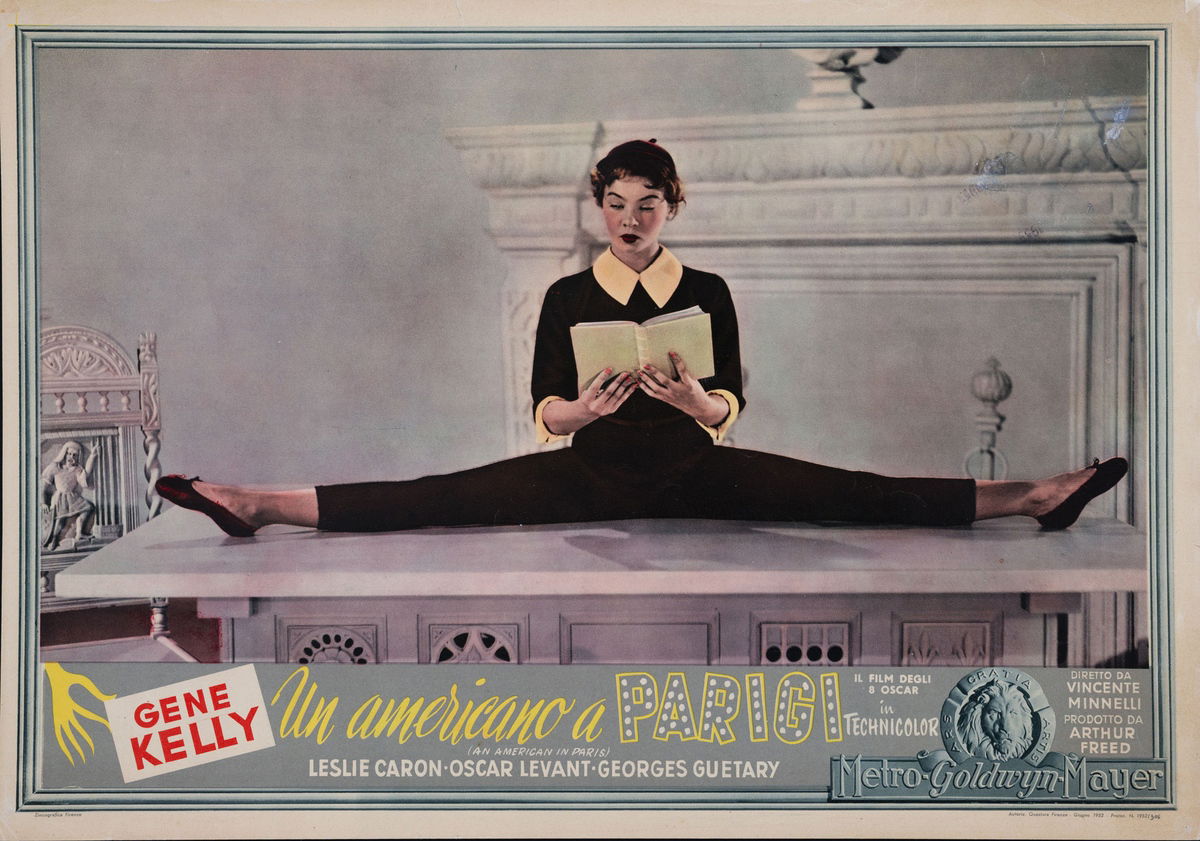 Un americano a Parigi - Fotobusta 1