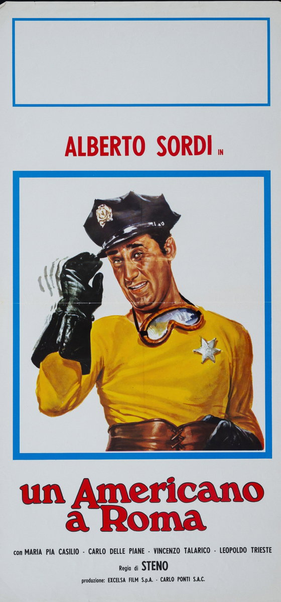 Locandina 2 for the film An American in Rome (1954)