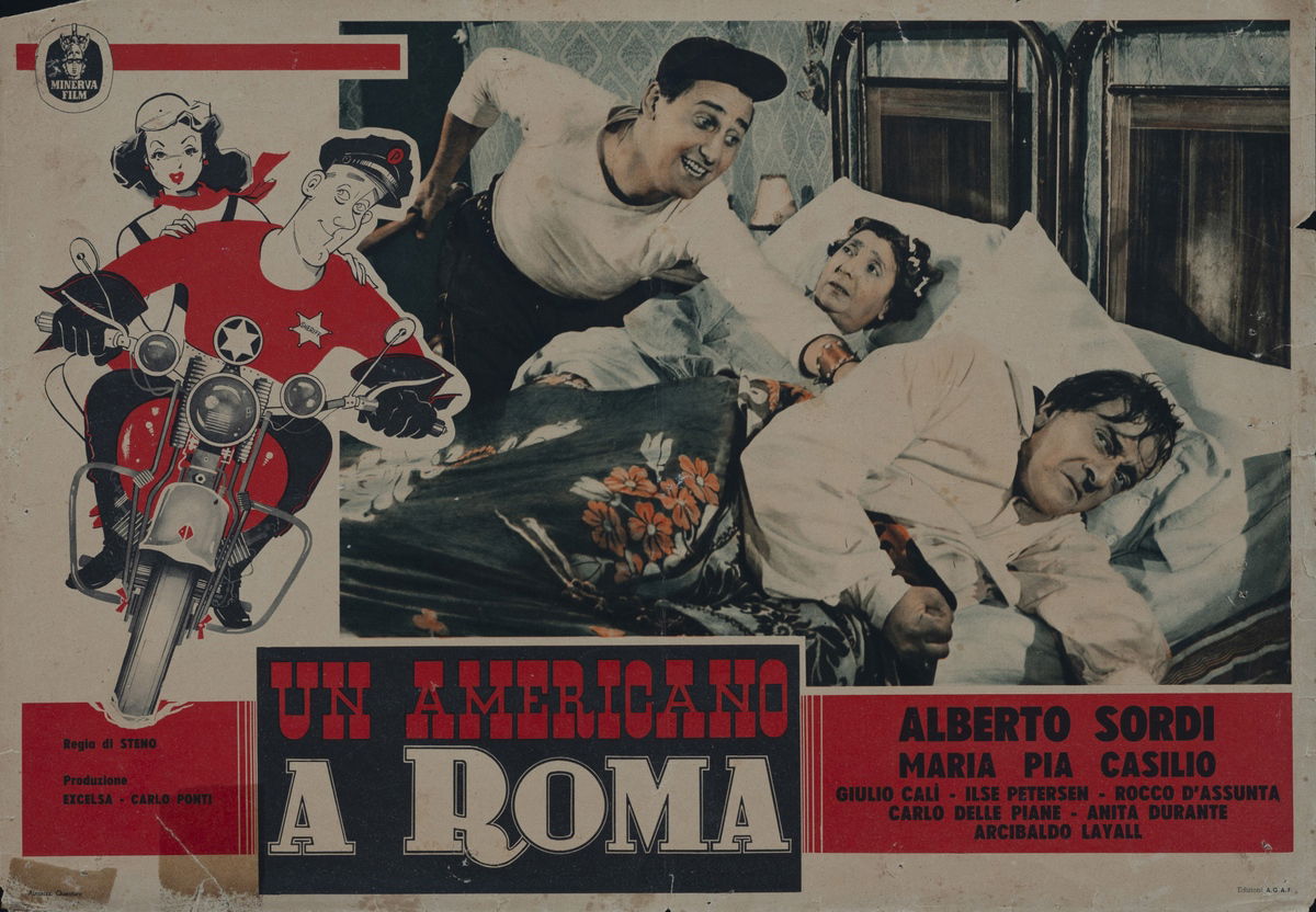 Un americano a Roma - Fotobusta 1