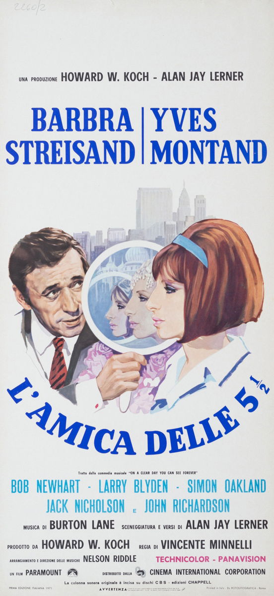 On a Clear Day You Can See Forever - Lobby Card 1