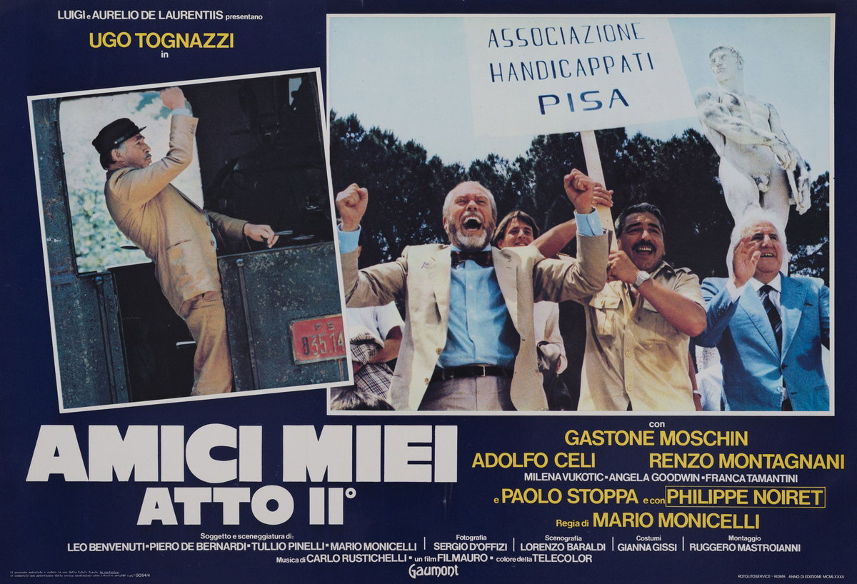Fotobusta 6 per il film Amici miei - Atto II° (1982)