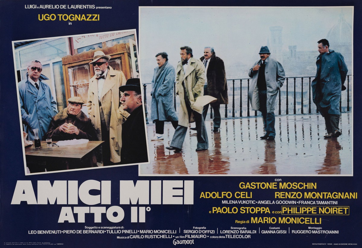 Fotobusta 8 per il film Amici miei - Atto II° (1982)