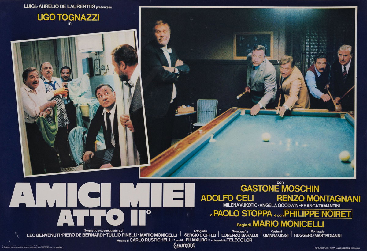 Fotobusta 7 per il film Amici miei - Atto II° (1982)