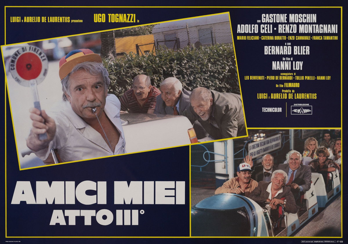 Fotobusta 7 per il film Amici miei - Atto III° (1985)