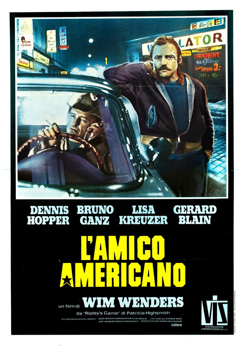 L'amico americano - Manifesto 1