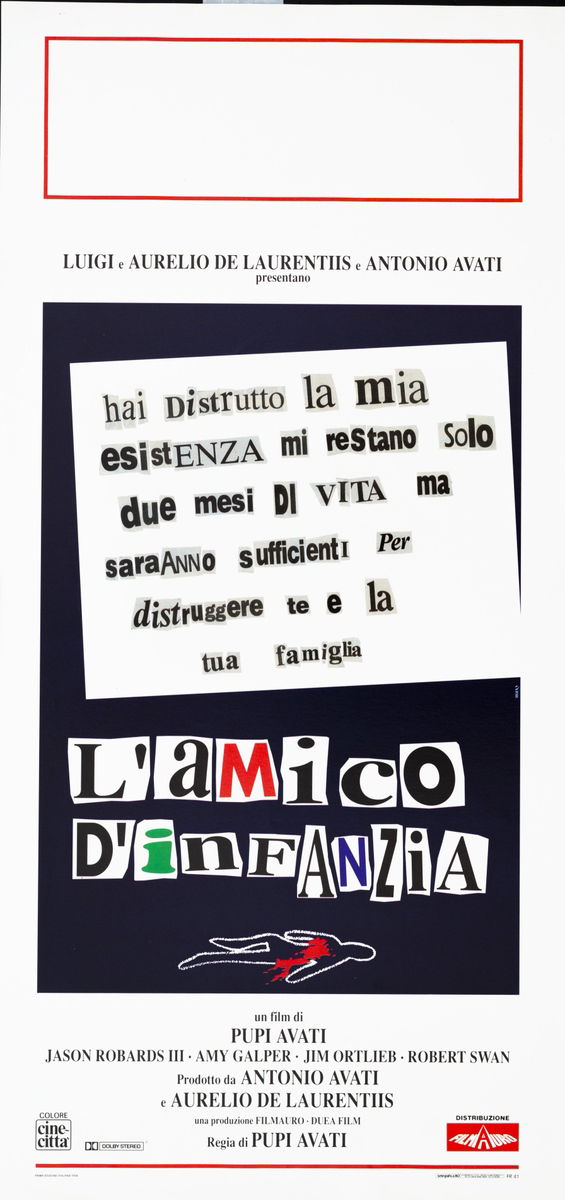 L'amico d'infanzia - Locandina 1