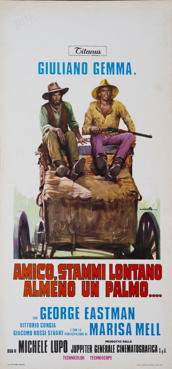 Amico, stammi lontano almeno un palmo - Locandina 1