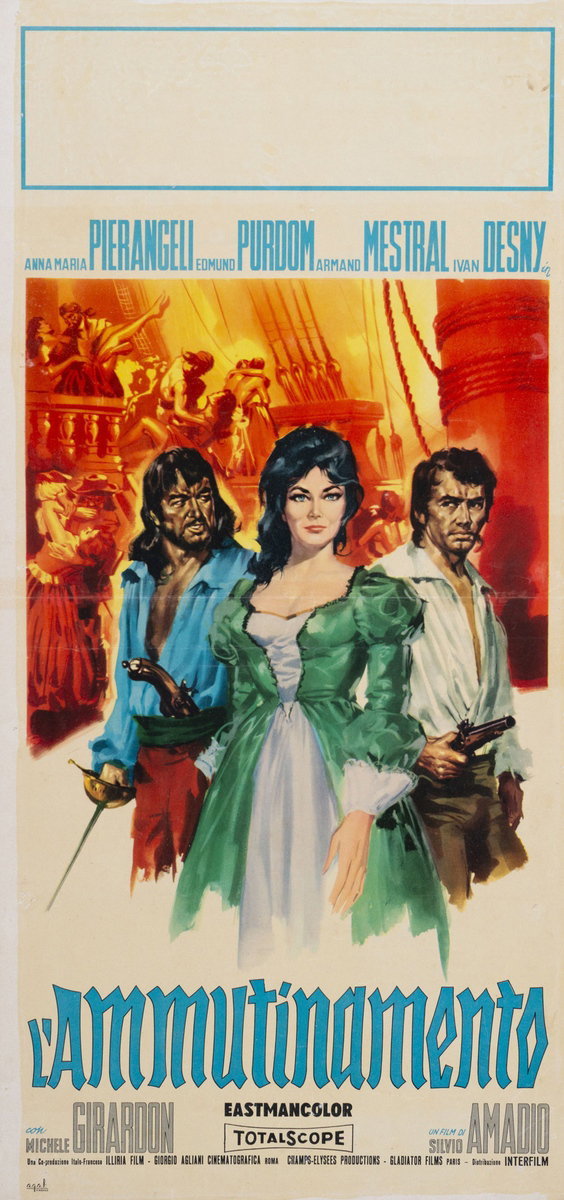 Locandina 2 for the film White Slave Ship (1961)