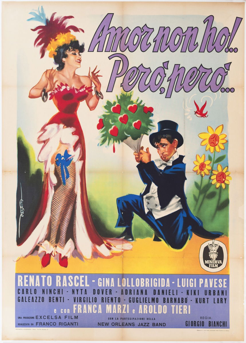 Amor non ho! Però, però... - Manifesto 1