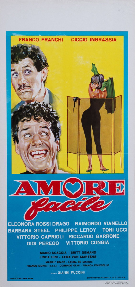 Locandina 2 per il film Amore facile (1964)
