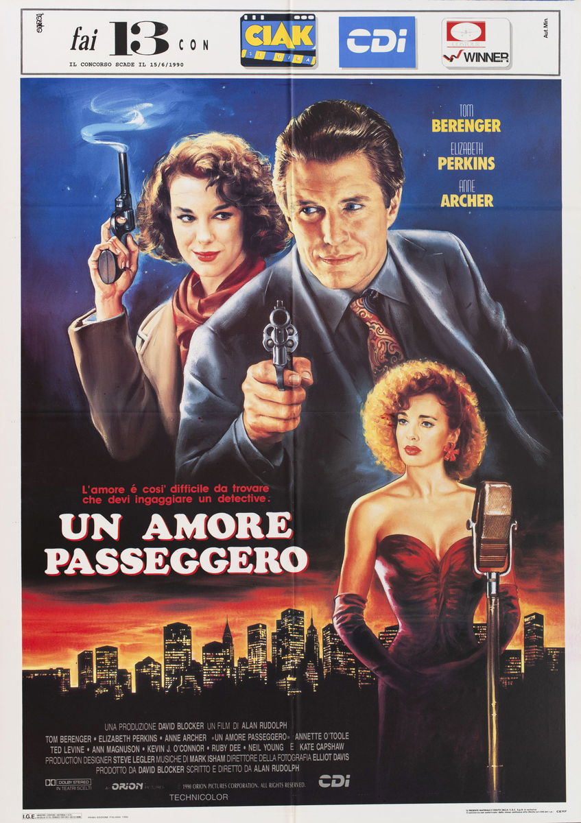 Un amore passeggero - Manifesto 1