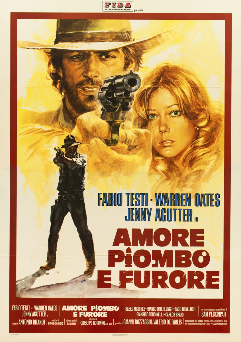 Amore, piombo e furore - Manifesto 1