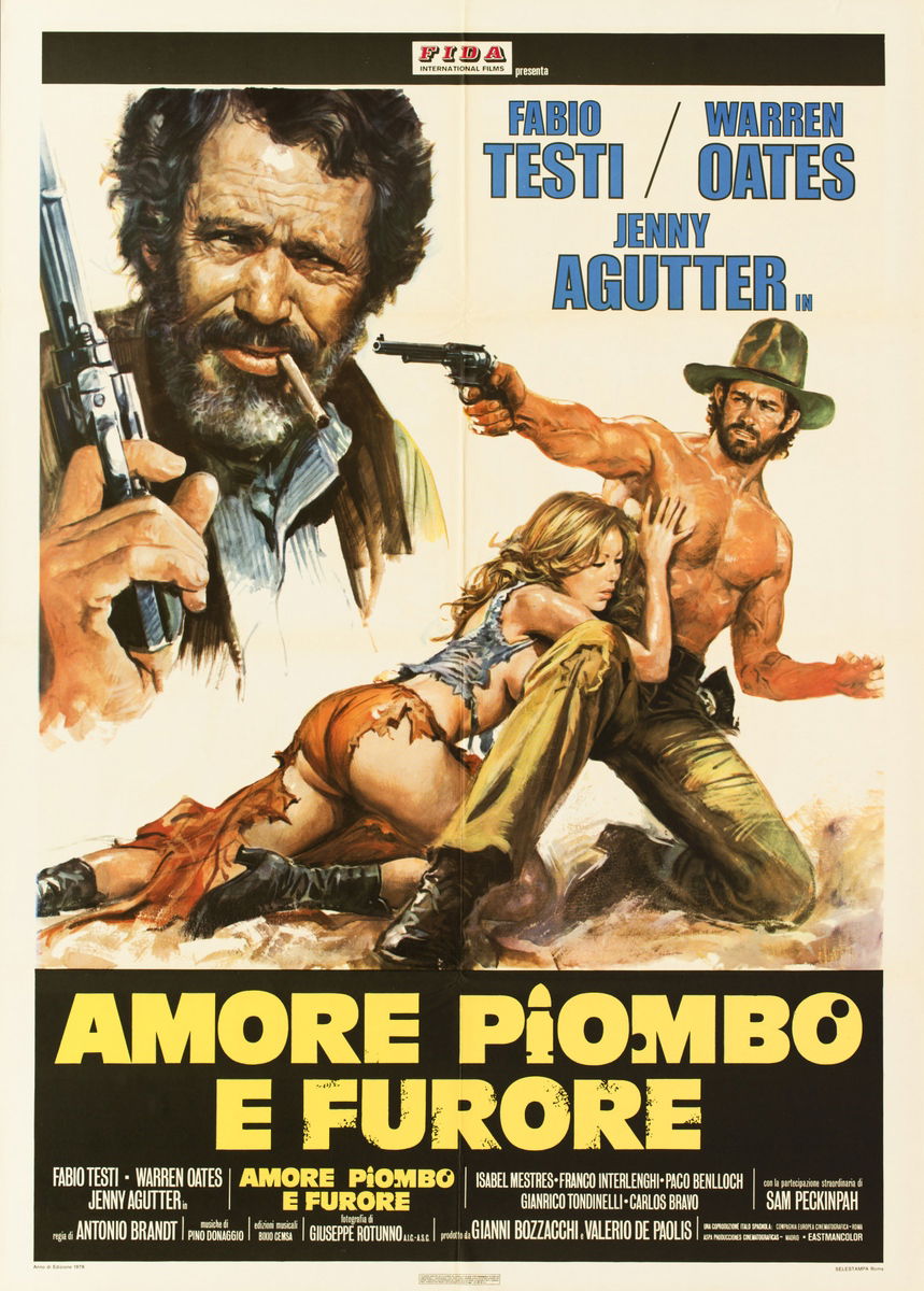 Amore, piombo e furore - Manifesto 2